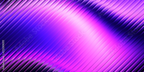 Bright colorful light rays shining through purple clouds