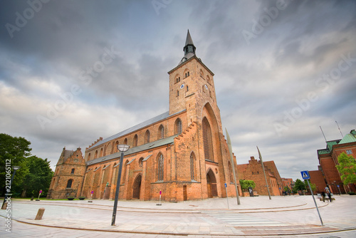 Foto St. Canute's Cathedral in Odense, Denmark