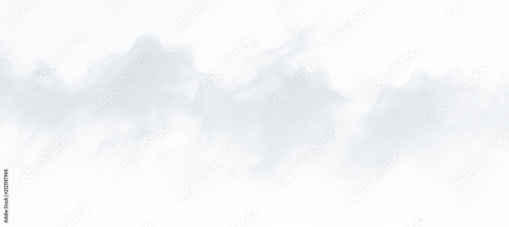 Obraz premium Blue Gray Atmospheric Mist Overlay PNG on Transparent Background, Soft Realistic Fog Cloud, Cinematic Cold Vapor Effect