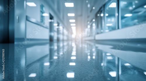 Hospital corridor