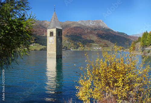 Reschensee in Südtirol