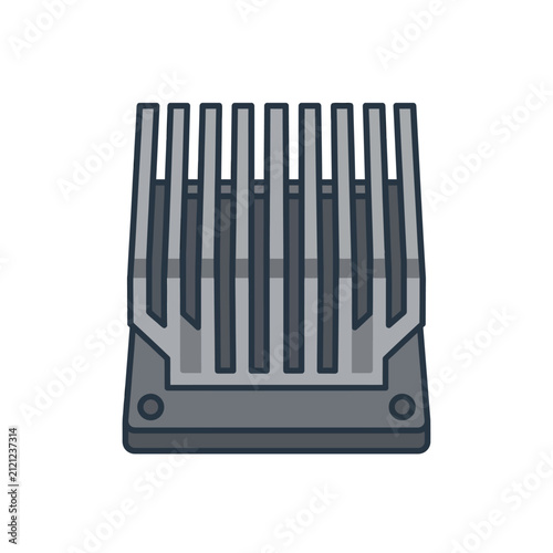 Kalimba Thumb Piano Vector Illustration