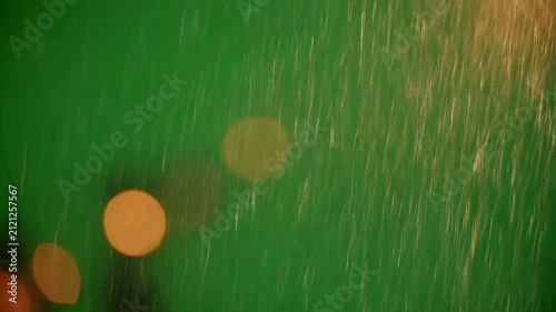 Close-up time-lapse of orange and yellow fruit decaying in grass