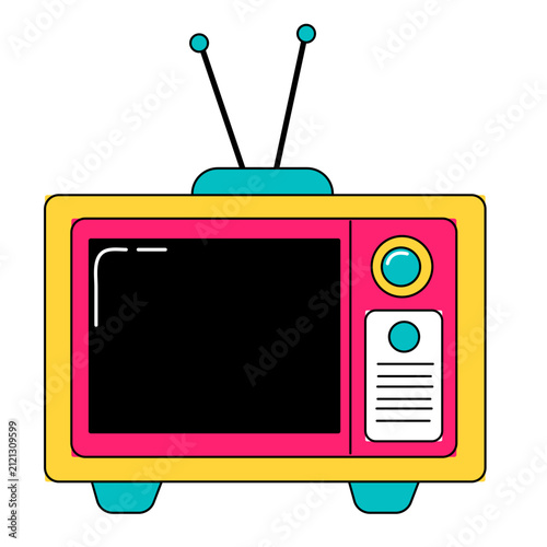 retro tv, vintage television, retro television, 80s tv, 90s tv, CRT television, old tv, antenna tv, vintage tech, retro aesthetic, tube tv, nostalgia, retro electronics