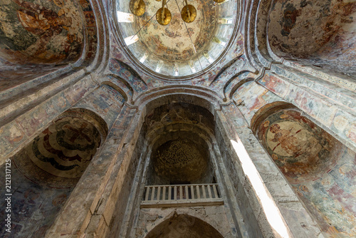 Interior of the Dormition Cathedral in Martvili Monastery, Georgia
