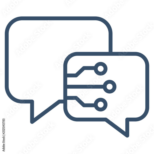 Communication Icon Element For Design