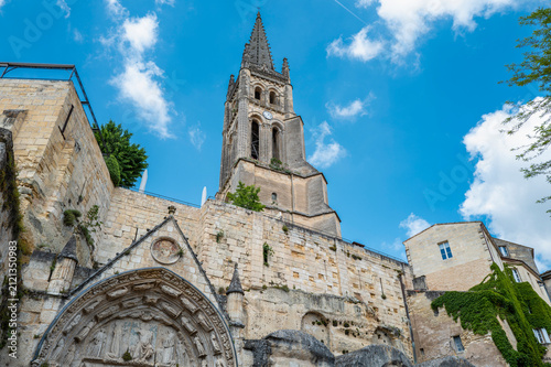 Felsenkirche von Saint-Émilion, Frankreich