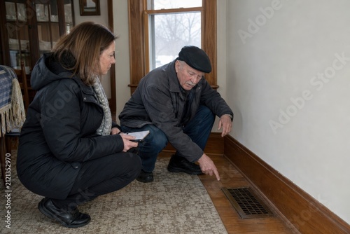 Heat Pump Retrofit Documentary Modest Occupied Older House Middle Aged