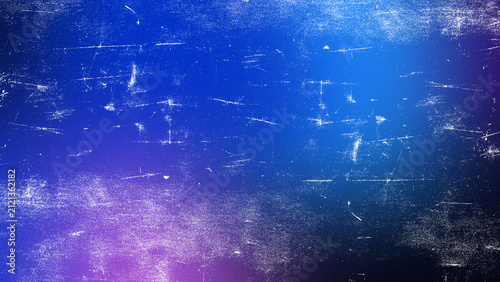 Fotografie Vibrant blue gradient texture overlay with surface