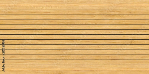 Beige wood plank texture background with clean horizontal panels