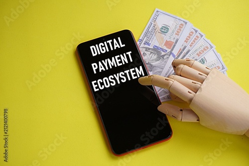 Foto DIGITAL PAYMENT ECOSYSTEM words