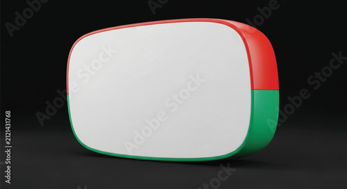 Minimalist abstract background with vibrant colored curved lines and gradient effect