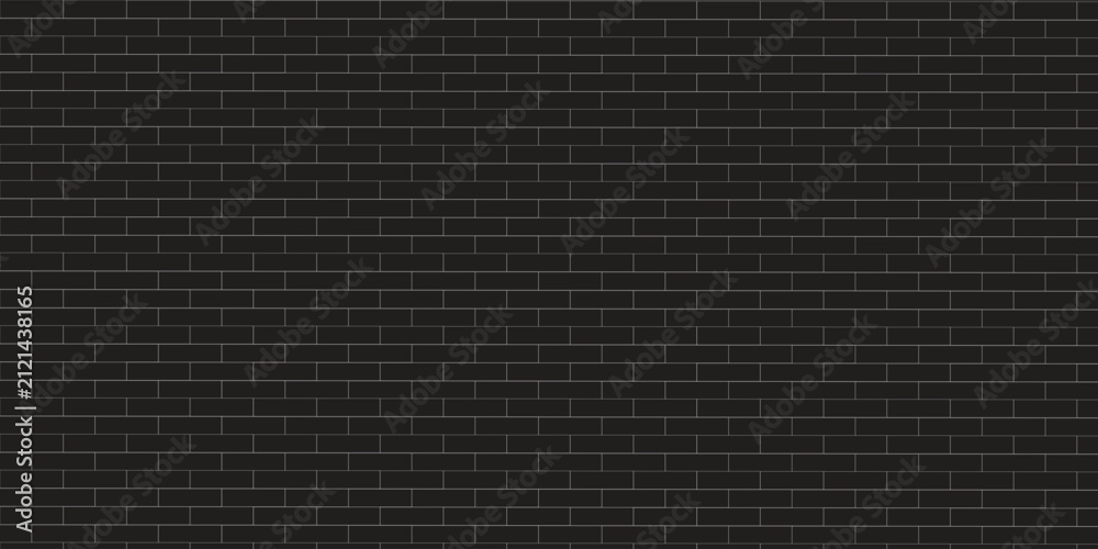 Fototapeta premium abstract pavement floor and wall black structure brick wall row wallpaper texture design.