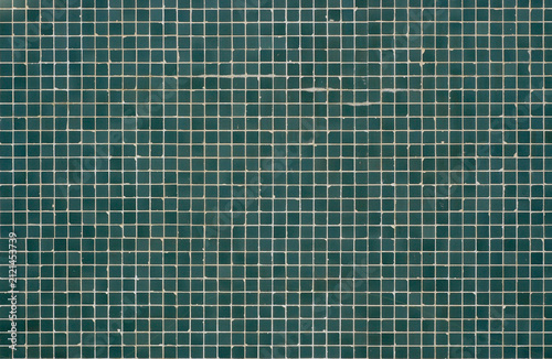 Turquoise Mosaic Glass Tile Texture Background