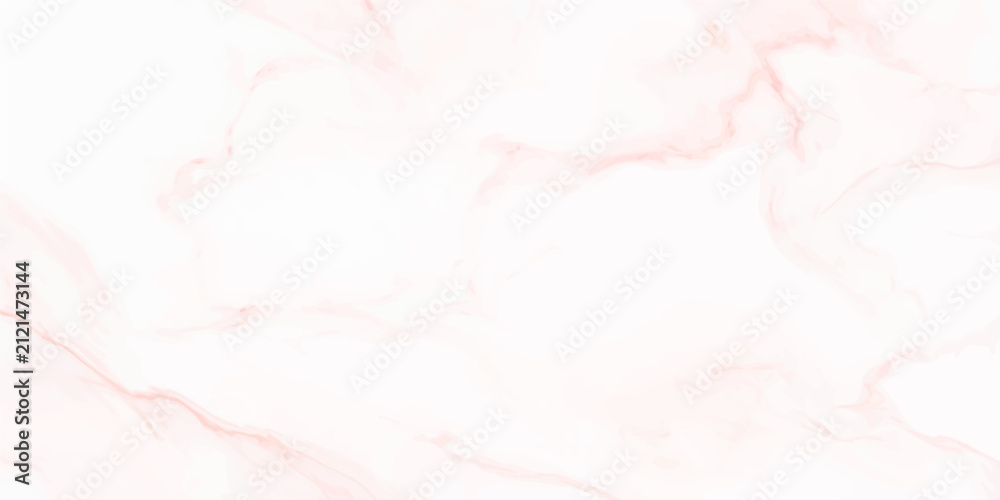Fototapeta premium Soft Pale Pink Marble Texture Vector Background with Delicate Coral Veins for Elegant Design