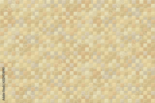 Abstract mosaic pattern. Seamless vector design. Geometric background with squares and lines.