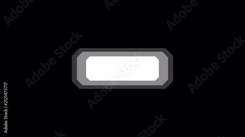 Minimalist Transparent Geometric Square Text Box Title Overlay