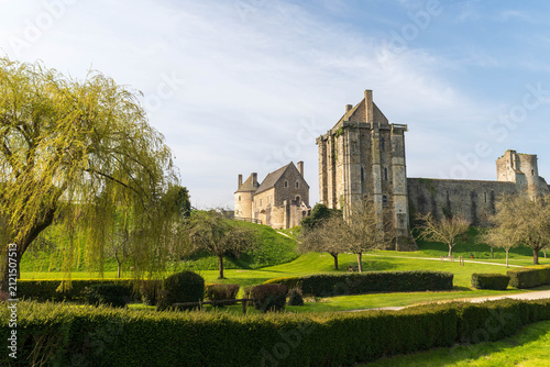 Vestige du château, Saint-Sauveur le Vicomte, Cotentin, Manche, Normandie