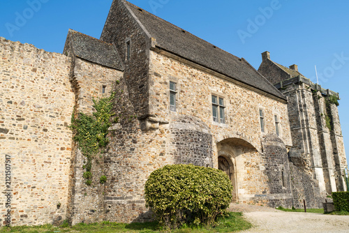 Vestige du château, Saint-Sauveur le Vicomte, Cotentin, Manche, Normandie