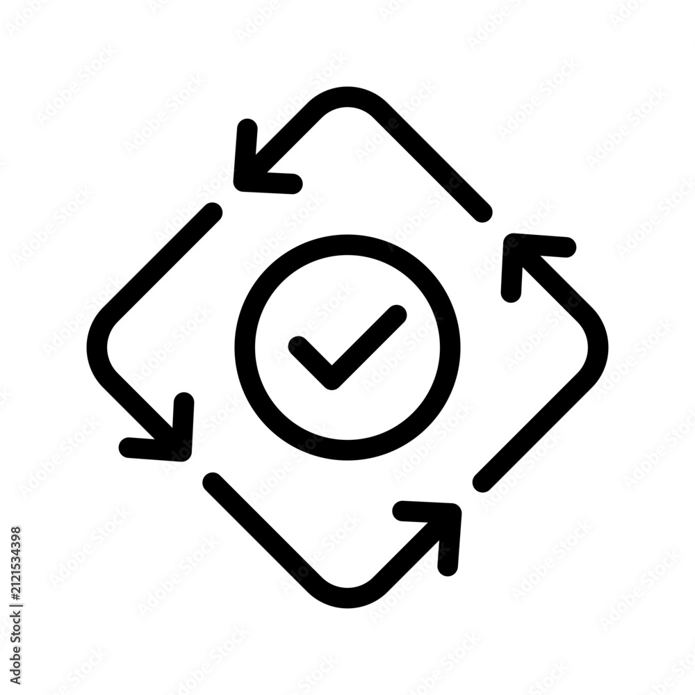 Foto Consistency Icon Vector Symbol Design Illustration
