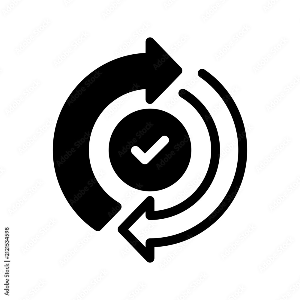 Foto Consistency Icon Vector Symbol Design Illustration