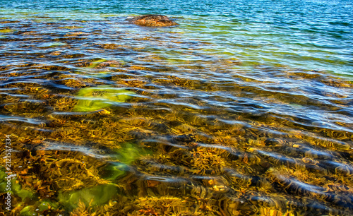 Scandinavian landscape in the Swedish east coast.