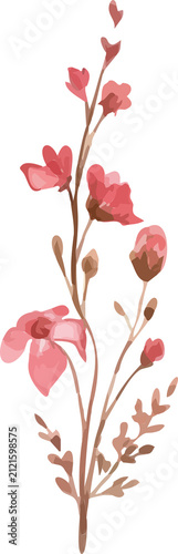 heart of rose petals