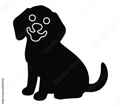 Hand Drawn Dog Breeds Collection Blue Watercolor Doodle Vector Illustration Set