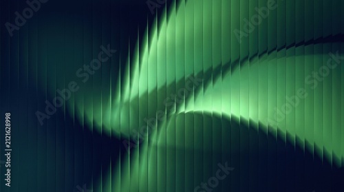 Futuristic Abstract Blue and Green Wave Background with Glowing Lines, Digital Motion Texture, Light Rays and Modern Geometric Pattern Design