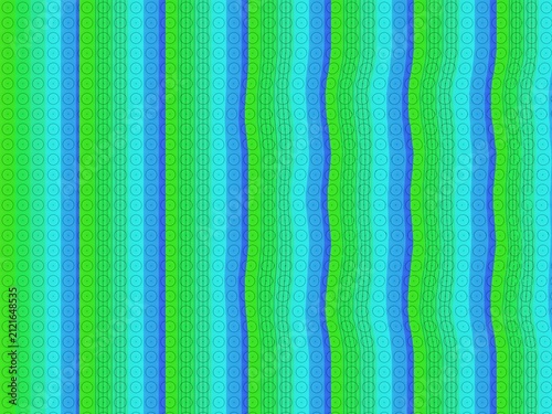 Foto Hidden 3D number 3 stereogram illusion