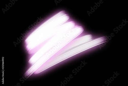 abstract light beam empty black background