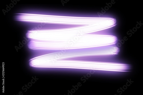 abstract light sign black background