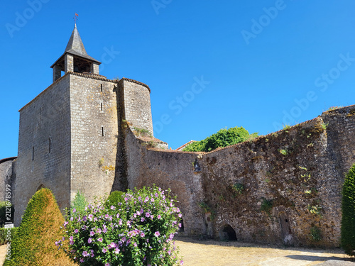 Porte de la Citadelle (Porte de l’Horloge), Parthenay. Les Deux-Sèvres, Nouvelle-Aquitaine, France