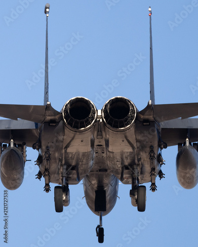 fighter jet landing