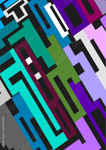 abstract geometric background