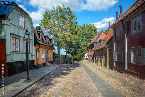 Stockholm City, Sweden in summer, Sodermalm district