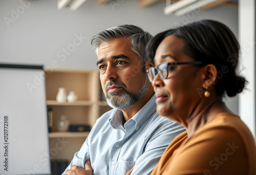 Diverse business profession...