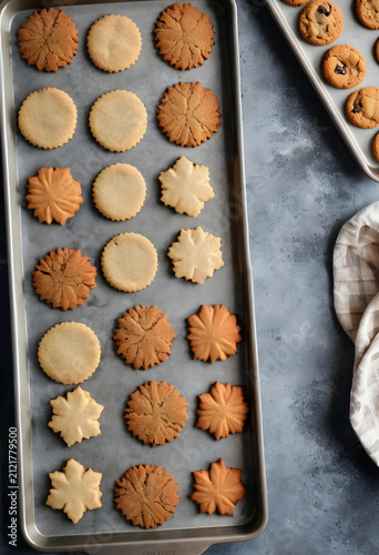Assortment of freshly baked...