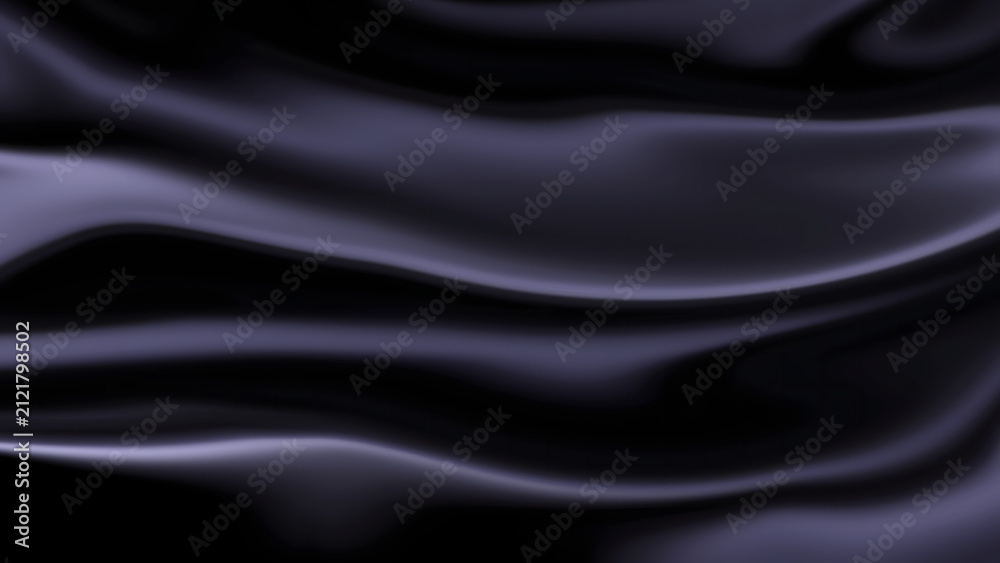 Fototapeta premium Minimal Black and Lavender Soft Wave Background