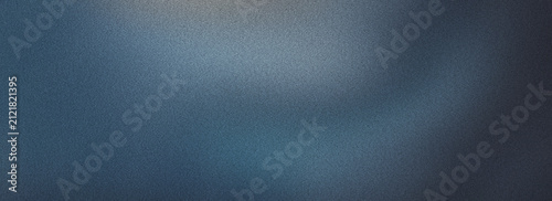 Принти на полотні Abstract dark blue gradient background with subtle grain texture, a soft blend o