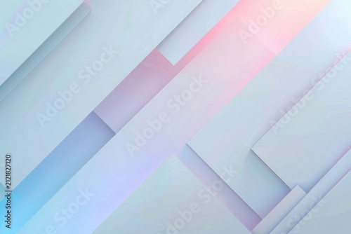 Pastel Geometric Abstract Background