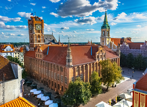 Foto View of Torun in Kuyavian-Pomeranian Voivodeship, Poland