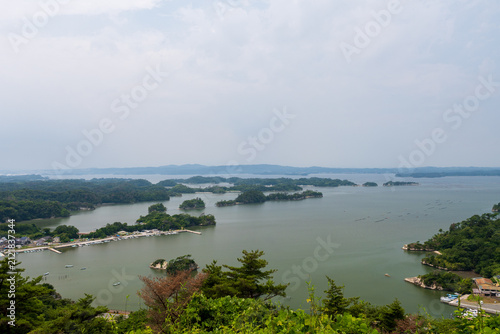 日本三景松島　四大観「壮観」大高森の景観