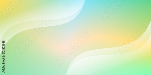 Abstract Soft Pastel Gradient Background with Smooth Fluid Curves for Modern Website Banner Presentation Social Media and Branding Design