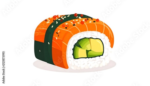 Colorful sliced citrus fruits arranged in a circle.
