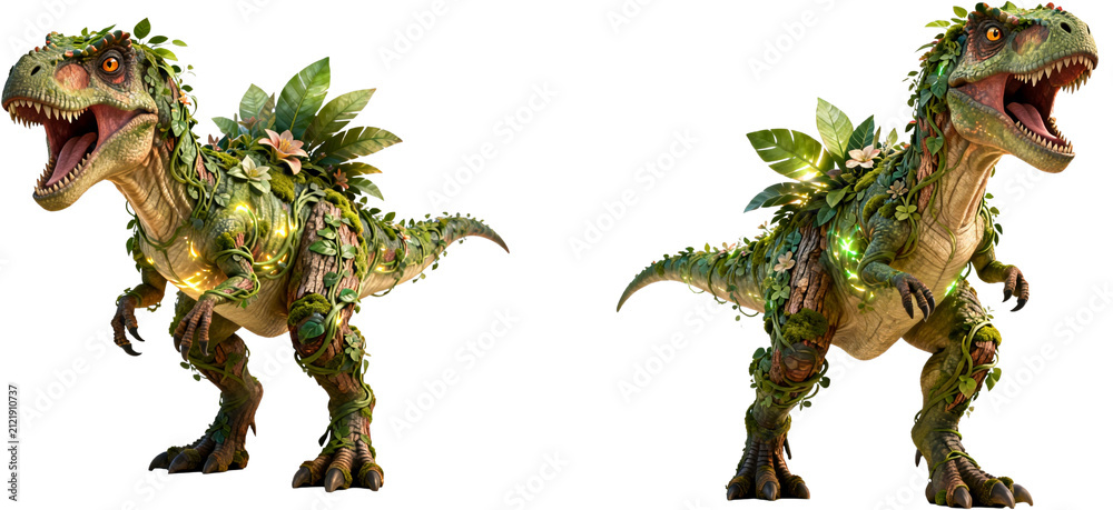 Obraz premium ティラノサウルス 恐竜 動物 生き物 キャラクター