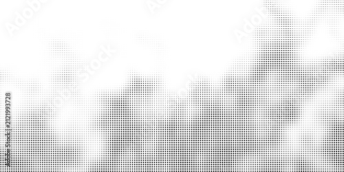 Creative texture halftone vector template.