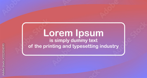 Blue Pink cover design wallpaper gradient poster Template