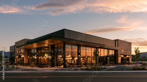 Modern Retail Storefront Exterior