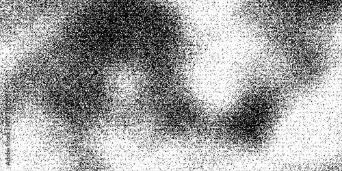 Abstract grainy dust texture background with scattered particle effects and speckled noise pattern. vector